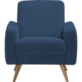 exxpo - sofa fashion Sessel »Samso«, blau