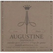 AUGUSTINE Klassik Gitarrensaiten Imperials Label Satz Black High Tension/Basssaiten Light Tension