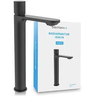 Bächlein Isaya Badarmatur Hoch Schwarz Matt