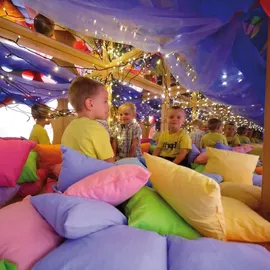 Erzi Kissen bunt sortiert
