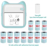Mini-taschenfotodrucker, Tragbarer Thermodrucker, 203 Dpi, Kabellose Bluetooth-verbindung Für Pictur-bl-4-