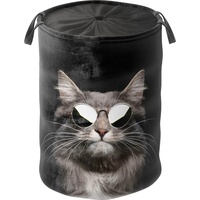 WCShop24 Wäschekorb »Cool Cat«,