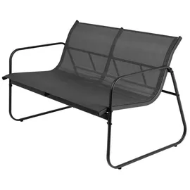 Koopmann International Gartenmöbelset 7-tlg. Schwarz