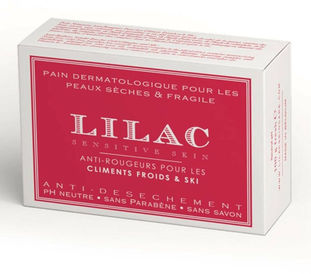 LILAC Pain Dermatologique Edelweiss Climats Froid & Ski 100 g savon