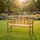 prestige home living outdoor 3-Sitzer 157 x 49 x 82 cm Rosa