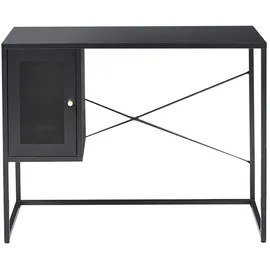 Beliani Schreibtisch KAWARA Schwarz