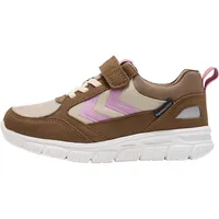 Hummel X-Light 2.0 hummelTEX Klettverschluss Sneaker wasserabweisend Kinder brown