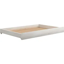 vidaXL Schubladen für Tagesbetten 2 Stk. Weiß Kiefer Massivholz