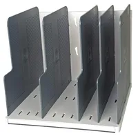 Exacompta 390740D Modulotop vertikaler Sorter + 5 Trennplatten Office Lichtgrau