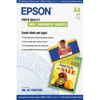 Epson Fotopapier S041106 DIN A4 matt 167 g/qm 10 Blatt