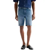 Wrangler Texas Shorts in Harbor Blue-W32