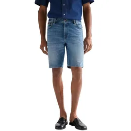 Wrangler Texas Shorts in Harbor Blue-W32