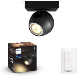 Philips Buckram 1-flg. schwarz GU10 250 lm