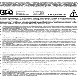 BGS Druckluft-Schweissnaht-Fräser 70913