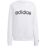adidas Essentials Linear French Terry Sweatshirt Damen 001A - white/black M