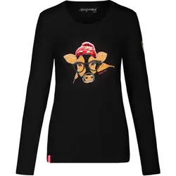ALMGWAND 1928 Damen Shirt DEICHSELALM, Schwarz, S
