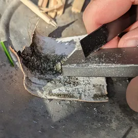 casativo-outdoor Magnesium Feueranzünder Schwarz