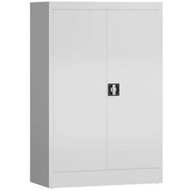 Classix Stahlschrank X-530297 signalweiß 80,0 x 38,0 x 120,0 cm, aufgebaut