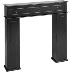 Kaminumrandung MISPEC Schwarz