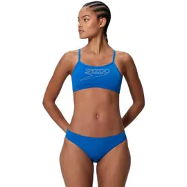 Speedo Bustier-Bikini Damen Blau 36