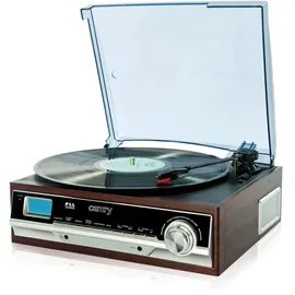 Camry CR 1113, Halbautomatisch, Schwarz, Chrom, Holz 33,45 RPM, 33,45,78 RPM, AM,MF,PLL