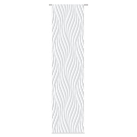 Home Fashion SCHIEBEVORHANG DEKOSTOFF Digitaldruck Wave, Stoff, grau, 245 x 60 cm