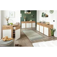 vogl möbelfabrik Kommode Tirent 176 x 84 x 40 cm Eiche Holzwerkstoff weiß/beige