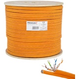 Premium X 100m CAT 7 Netzwerkkabel Duplex LAN-Kabel Ethernet Datenkabel S/FTP PiMF PoE Eca Cat7 Verlegekabel