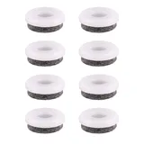 QuickClick Wagner QuickClick® Filzgleiter Möbelgleiter Stuhlgleiter Ersatz - 8er-Set Ersatzgleiter austauschbar ersetzbar - Wollfilz Ultrasoft - Durchmesser Ø 25 mm - für Basis Ø 25 mm - Made in DE - 15829400