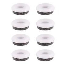 QuickClick Wagner QuickClick® Filzgleiter Möbelgleiter Stuhlgleiter Ersatz - 8er-Set Ersatzgleiter austauschbar ersetzbar - Wollfilz Ultrasoft - Durchmesser Ø 25 mm - für Basis Ø 25 mm - Made in DE - 15829400