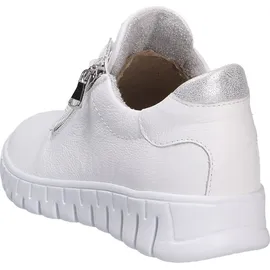 WALDLÄUFER Schnürschuh bequem in weiss Weiss, Gr.: 37