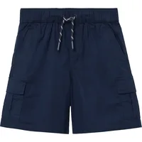 S.Oliver Loose Fit Bermudas aus Baumwoll-Mix, Marine, 128
