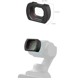 SmallRig Weitwinkelobjektiv für DJI Osmo Pocket 3 schwarz
