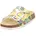 Fussbettpantoffel Gelb/Mehrfarbig 25