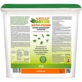 ARDAP GREEN Aktiv Pulver Kieselgur - 2kg im 10 Liter Eimer - Mit Langzeitwirkung gegen Milben, Bettwanzen, Ameisen, Flöhen, Asseln und mehr - Kieselgur für Hühner, Anti Milben Hühner