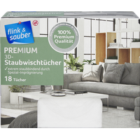 flink & sauber PREMIUM 3D Staubfangtücher, 1 Pack