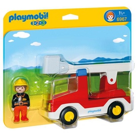 Playmobil 1.2.3 Feuerwehrleiterfahrzeug 6967