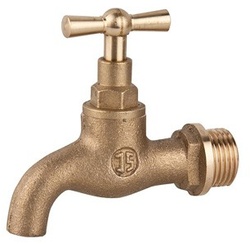 Schlösser Messing Entleerungshahn Typ 1834, DN15 1/2"