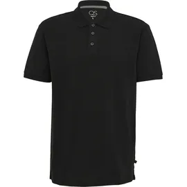QS Poloshirt aus Piqué - schwarz - L