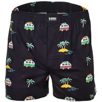 Happy Shorts Herren Web-Boxershorts - American Boxershorts Vacation M