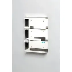 VAR Handschuhhalter Edelstahl dreifach offen