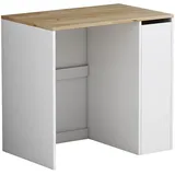 Oskar Waschmaschinenschrank Lavik 93,5 x 88,5 cm Weiß
