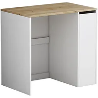 Oskar Waschmaschinenschrank Lavik 93,5 x 88,5 cm Weiß