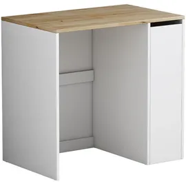 Oskar Waschmaschinenschrank Lavik 93,5 x 88,5 cm Weiß