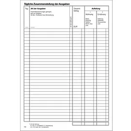 RNK Haushaltsbuch A5 40 Blatt