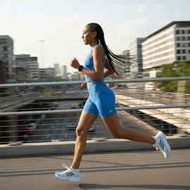 adidas ADI365 Climacool Short Leggings ray blue, XS 13 CM