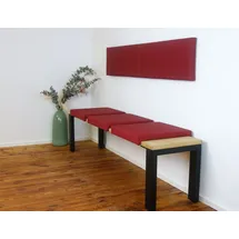 lycce Bankauflage 40 x 40 cm Rot