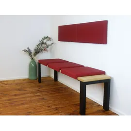 lycce Bankauflage 40 x 40 cm Rot