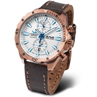 Vostok Europe Herren Analog Quarz Uhr mit Leder Armband 6S11-320B676