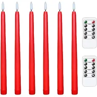 Flackernde, Flammenlose Led-kerzen Mit 2 Fernbedienungen Für Weihnachten, Hochzeiten Und Als Heimdekoration